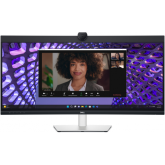 Monitor LED Curbat Dell P3424WEB, 34inch, 3440x1440, 5ms GTG, Black-Silver