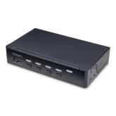 Switch KVM Startech P4AD122-KVM-SWITCH, Black