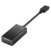 Adaptor HP P7Z54AA, USB Type C - VGA, Black