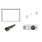 Pachet interactiv - Tabla Evoboard IB85 + Videoproiector Optoma X309ST + Suport Blackmount CT-PRB-8M + Opentray