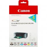 Pack Canon CLI-42 FULL-8INKS 6384B010