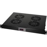 Panou ventilatie Logilink FAU04FB, 4x Fan, Black