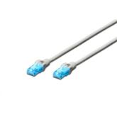 Patch Cord ASSMANN, Cat5e, U/UTP, 1.5m, Grey