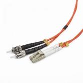 Patch Cord Fibra Optica Gembird, duplex multimode, 2m, conectori LC-ST