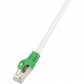 Patch Cord Logilink CQ2023X, S/FTP, Cat6, 1m, White