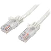 Patch Cord Startech 45PAT10MWH, Cat5e, UTP, 10m, White