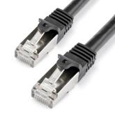 Patch Cord Startech N6SPAT1MBK, Cat6, S/FTP, 1m, Black