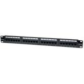 Patch Panel Intellinet 513555, 19inch, 24 porturi, Black