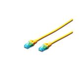 Patchcord Digitus Premium, U/UTP, CAT5e, 3m, Yellow