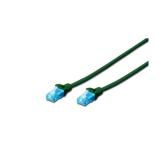 Patchcord Digitus Premium, UTP, CAT5e, 5m, Green