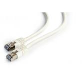 Patchcord Gembird RJ45, Cat.6, FTP, 0.5m, White