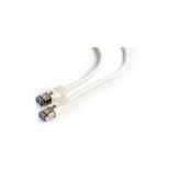 Patchcord Gembird RJ45, Cat.6, FTP, 3m, White