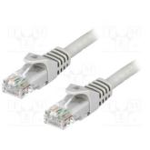 Patchcord LOGILINK, Cat.6 F/UTP EconLine, 0,5m, grey