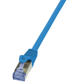 Patchcord Logilink, Cat.6A, S/FTP, 0.25m, Blue