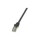 Patchcord Logilink, Cat5e, F/UTP, 10m, Black