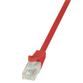 Patchcord Logilink, CAT5e, U/UTP, 1.5m, Red