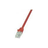 Patchcord Logilink, CAT5e, UTP, 3m, Red