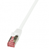 Patchcord Logilink, Cat6, S/FTP, 1.50m, White