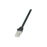 Patchcord Logilink, Cat6, U/UTP, 10m, Black