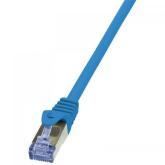 Patchcord Logilink, Cat6A, S/FTP, 1m, Blue