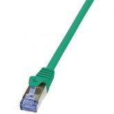 Patchcord Logilink, Cat6A, S/FTP, 2m, Green