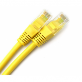 Patchcord Spacer, UTP, Cat.5e, 0.25m, Yellow