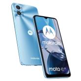 Telefon Mobil Motorola Moto E22 Dual SIM, 32GB, 3GB RAM, 4G, Crystal Blue