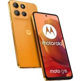 Telefon Mobil Motorola Moto G15, Dual SIM, 128GB, 8GB RAM, 4G, Sunrise Orange