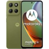 Telefon Mobil Motorola Moto G15, Dual SIM, 6.72 inch, 128GB, 8GB RAM, 4G, Iguana Green
