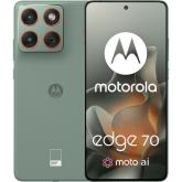 Telefon mobil Motorola Edge 70, Dual SIM, 6.7 inch, 512GB, 12GB RAM, 5G, Lily Pad