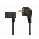 Cablu alimentare Gembird PC-186A-VDE1B-1.5M, C13 - Schuko, 1.5 m, Black