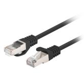 Patch Cord Lanberg PCF6-20CC-0150-BK, Cat.6, F/UTP, 1.5 m, Black, 10buc
