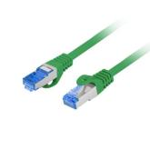 Patchcord Lanberg PCF6A-10CC-0050-G, Cat.6A, S/FTP, 0.5m, Green