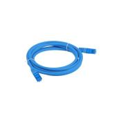 Patchcord Lanberg PCF6A-10CC-0100-B, Cat6A, S/FTP, 1m, Blue