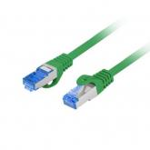 Patchcord Lanberg PCF6A-10CC-0100-G, Cat.6A, S/FTP, 1m, Green