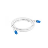 Patch Cord Lanberg PCF6A-10CC-0100-W, S/FTP, CAT6A , 1m, White