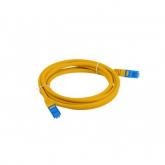 Patchcord Lanberg PCF6A-10CC-0150-O, Cat6a, S/FTP, 1.5m, Yellow
