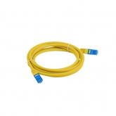 Patch Cord Lanberg PCF6A-10CC-0300-Y, S/FTP, CAT6a, 3m, Yellow