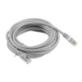 Patchcord Lanberg PCF6A-10CC-0500-S, Cat6a, S/FTP, 5m, Grey