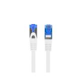 Patchcord Lanberg PCF6A-10CC-1500-W, Cat6a, S/FTP, 15m, Alb