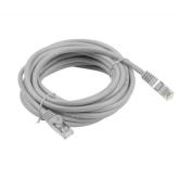 Patchcord Lanberg PCF6A-10CU-1000-S, Cat6a, S/FTP, 10m, Grey