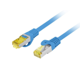 Patch Cord Lanberg PCF6A-10CU-1500-B, S/FTP, Cat6a, 15 m, Blue