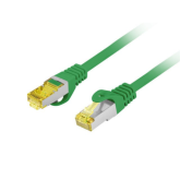 Patch Cord Lanberg PCF6A-10CU-1500-G, S/FTP, Cat6a, 15 m, Green