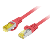 Patch Cord Lanberg PCF6A-10CU-1500-R, S/FTP, CAT.6A, 15 m, Red