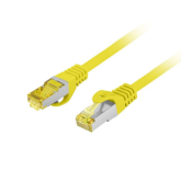 Patch Cord Lanberg PCF6A-10CU-1500-Y, S/FTP, Cat6a, 15 m, Yellow