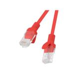 Patchcord Lanberg PCU5-10CC-0050-R, Cat.5e, U/UTP, 0.5m, Red