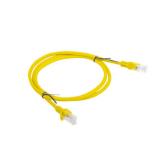 Patchcord Lanberg PCU5-10CC-0100-Y, Cat5e, U/UTP, 1m, Yellow