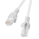 Patch Cord Lanberg PCU5-20CC-0050-S, U/UTP, Cat. 5e, 0.5 m, Gray, 10 bucati
