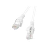 Patchcord Lanberg PCU6-10CC-0100-W, Cat.6, U/UTP, 1m, White