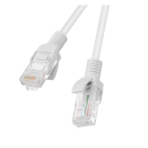 Patch Cord Lanberg PCU6-20CC-0200-S, U/UTP, Cat. 6, 2 m, Gray, 10 bucati